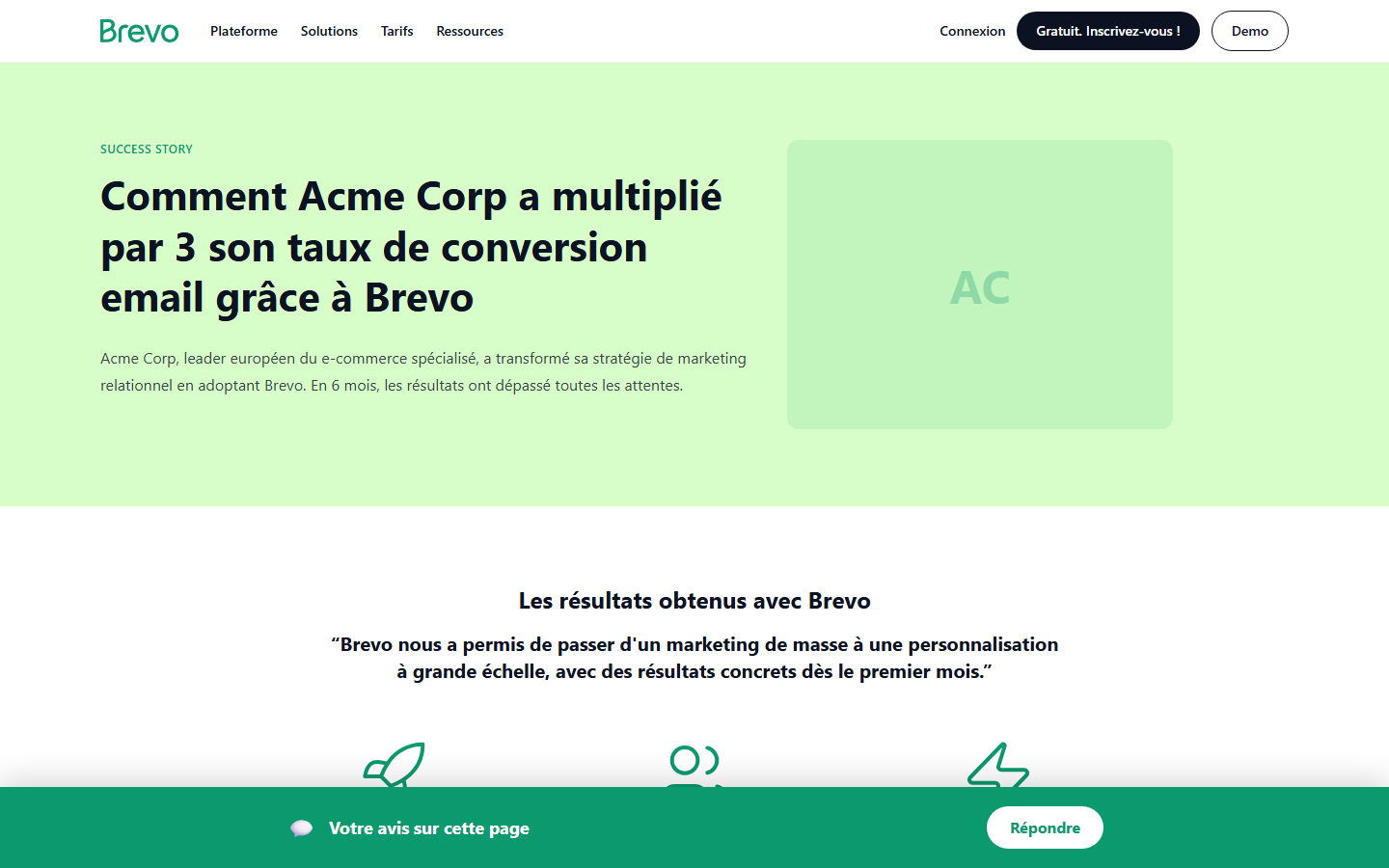Customer Story template